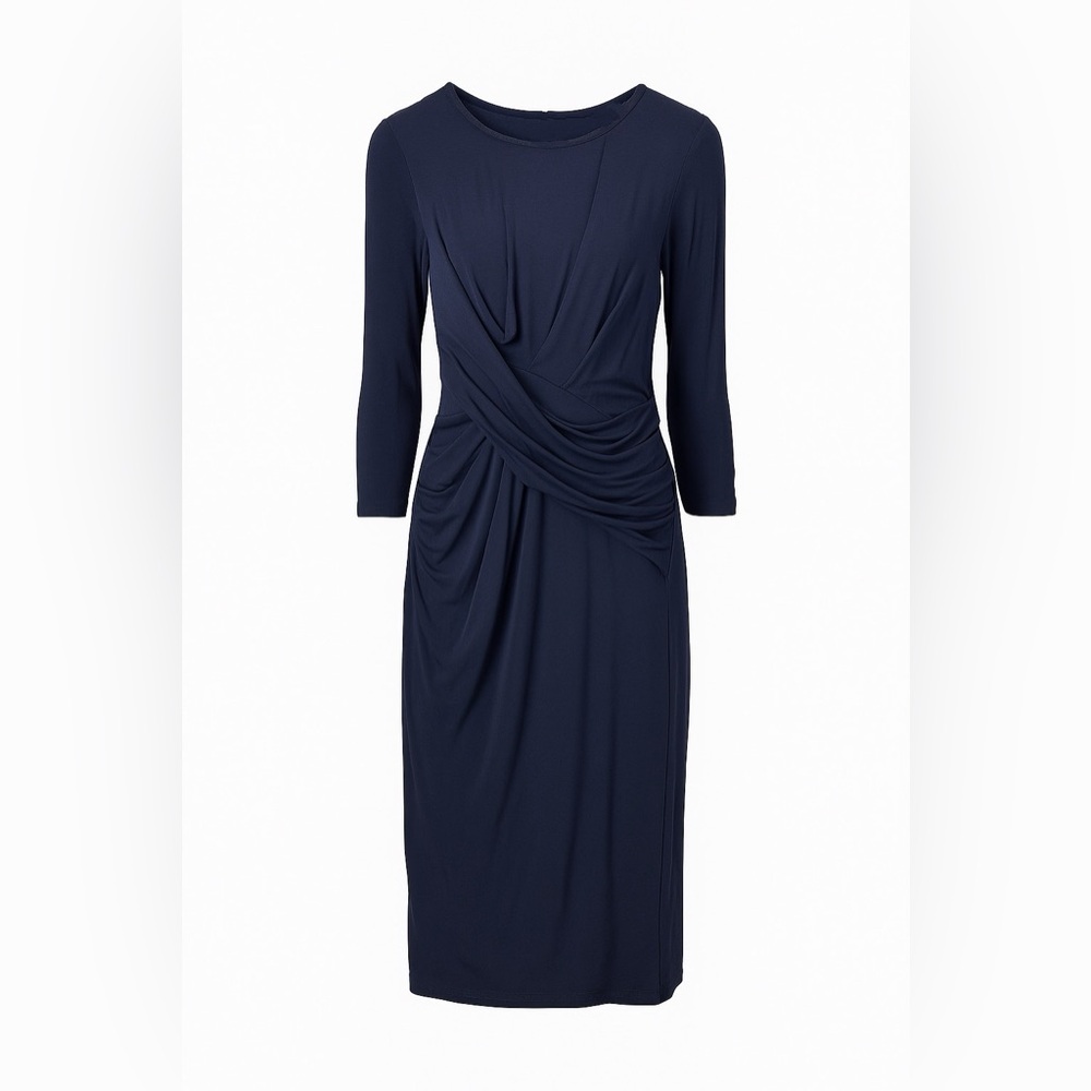Kut from the Kloth Navy Long Sleeve Dress